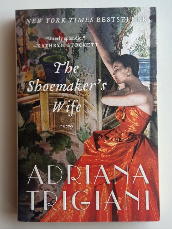 BOOK Other - The Shoemaker’s Wife by Adriana Trigiani | Historical Fiction | Paperback Book